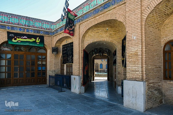 افراشته فیروزه‌ای؛ مسجد رکن الملک اصفهان‎‎