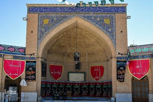 افراشته فیروزه‌ای؛ مسجد رکن الملک اصفهان‎‎