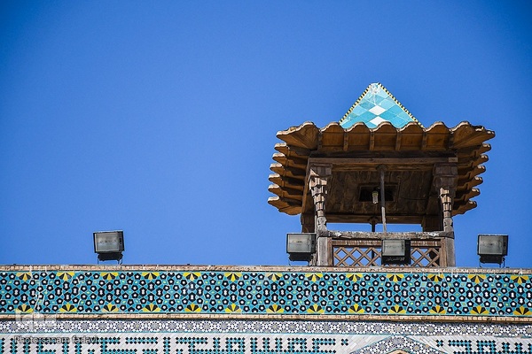 افراشته فیروزه‌ای؛ مسجد جامع اصفهان