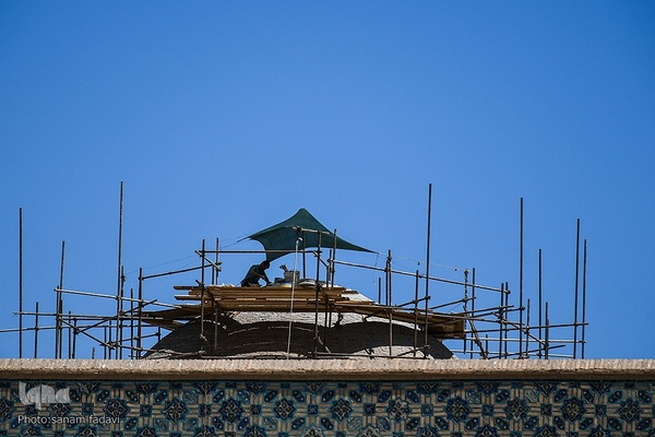 افراشته فیروزه‌ای؛ مسجد جامع اصفهان