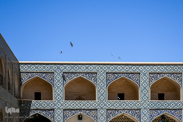 افراشته فیروزه‌ای؛ مسجد جامع اصفهان