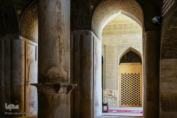 افراشته فیروزه‌ای؛ مسجد جامع اصفهان