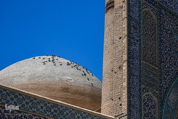 افراشته فیروزه‌ای؛ مسجد جامع اصفهان