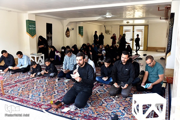 روضه خانگی دهه سوم محرم در بجنورد
