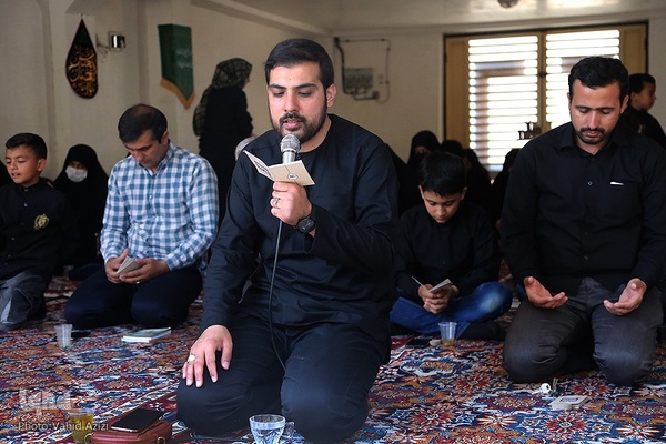 روضه خانگی دهه سوم محرم در بجنورد