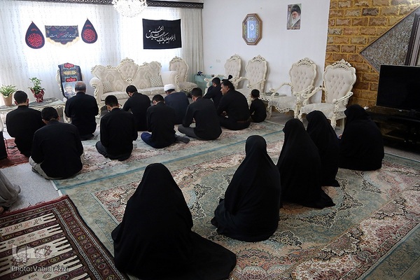 روضه خانگی دهه سوم محرم در بجنورد