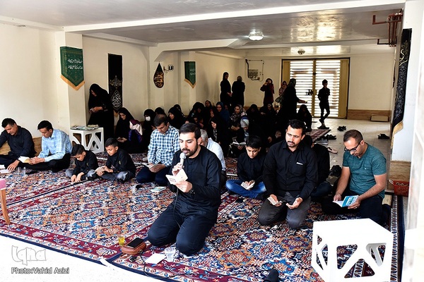 روضه خانگی دهه سوم محرم در بجنورد