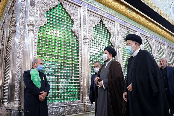 تجدید میثاق رییس جمهور و هیات دولت با آرمانهای امام راحل