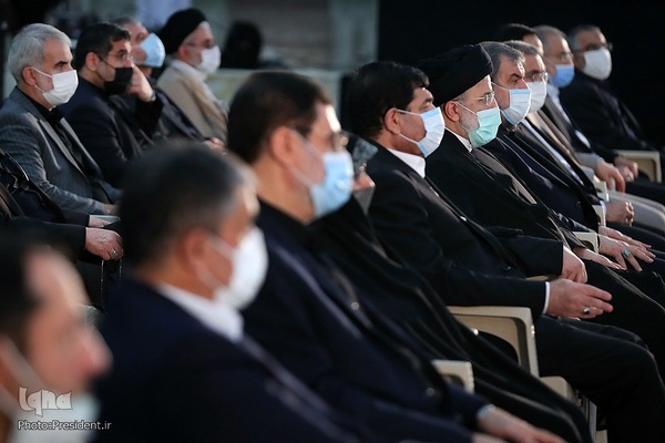 تجدید میثاق رییس جمهور و هیات دولت با آرمانهای امام راحل