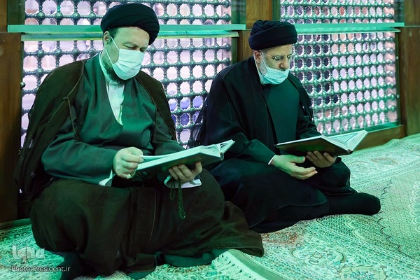 تجدید میثاق رییس جمهور و هیات دولت با آرمانهای امام راحل