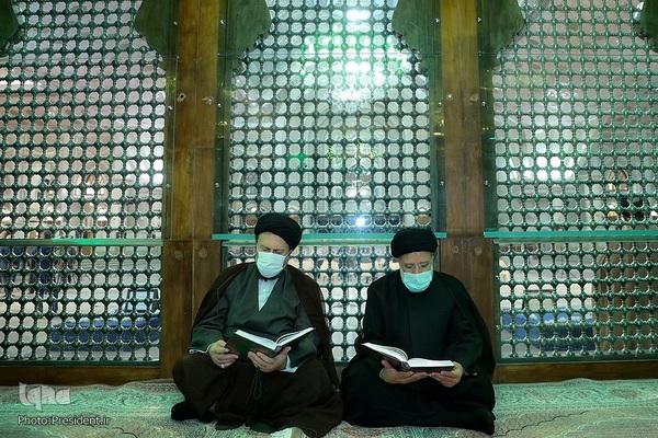 تجدید میثاق رییس جمهور و هیات دولت با آرمانهای امام راحل