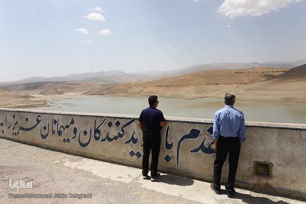 نفس‌های آخر سد اکباتان همدان