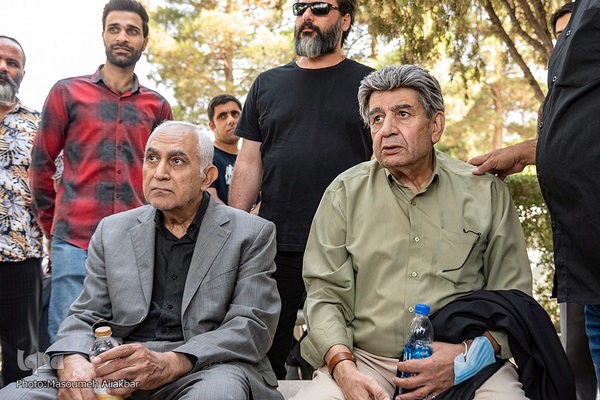 مراسم خاکسپاری پیکر زنده‌یاد منوچهر اسماعیلی در بهشت سکینه کرج