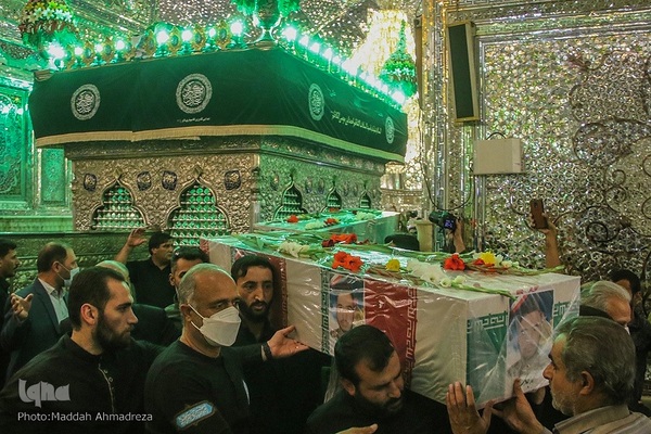 مراسم تشییع پیکر مطهر شهدای امنیت در شیراز‎‎