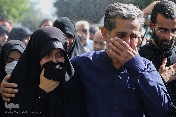 مراسم تشییع پیکر مطهر شهدای امنیت در شیراز‎‎