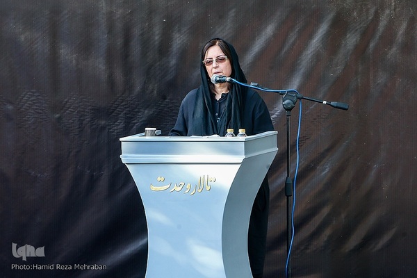 تشییع پیکر سایه زیر آسمان تهران