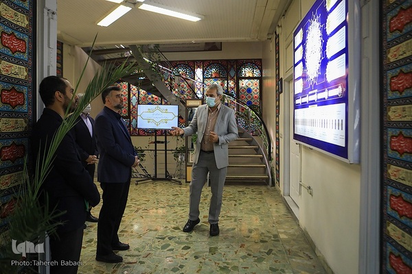 بازدید علی رمضانی مدیرعامل موسسه خانه کتاب از ایکنا