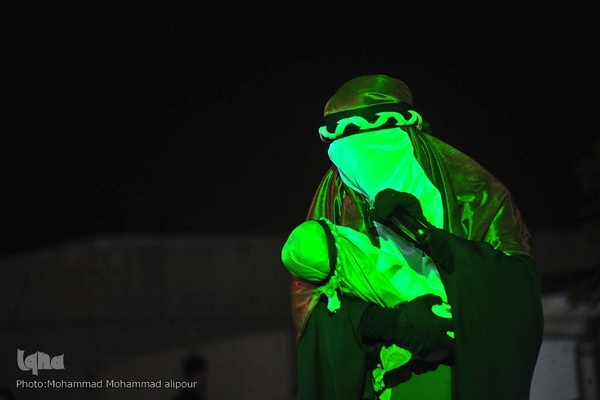 تعزیه حسینی در حرم علی بن‌ مهزیار