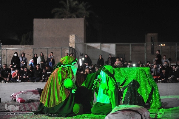 تعزیه حسینی در حرم علی بن‌ مهزیار