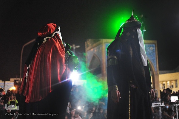 تعزیه حسینی در حرم علی بن‌ مهزیار