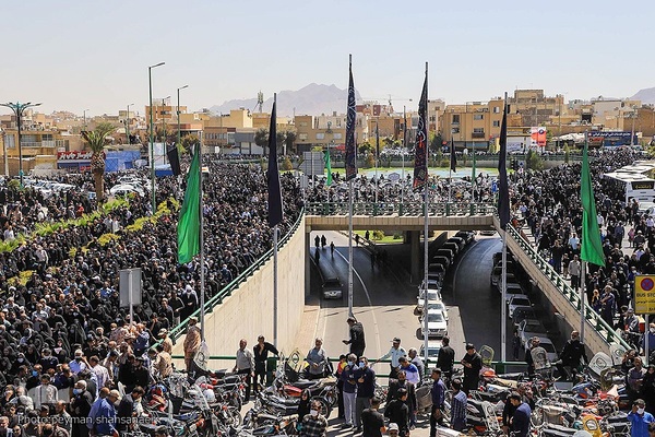 تشییع پیکر آیت الله ناصری در اصفهان