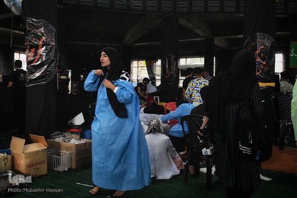 کمپین نذر خون در کشمیر به یاد اباعبدالله