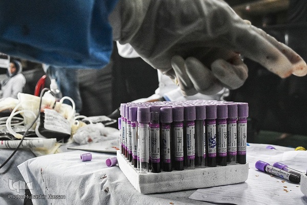 کمپین نذر خون در کشمیر به یاد اباعبدالله