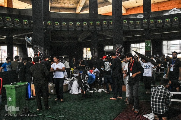 کمپین نذر خون در کشمیر به یاد اباعبدالله