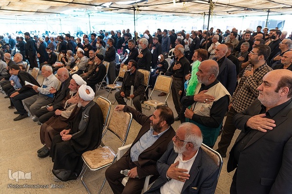 مجلس ترحیم مرحوم آیت الله ناصری در مسجد جامع اصفهان