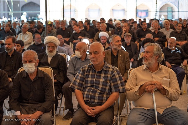 مجلس ترحیم مرحوم آیت الله ناصری در مسجد جامع اصفهان