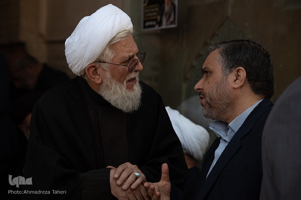 مجلس ترحیم مرحوم آیت الله ناصری در مسجد جامع اصفهان