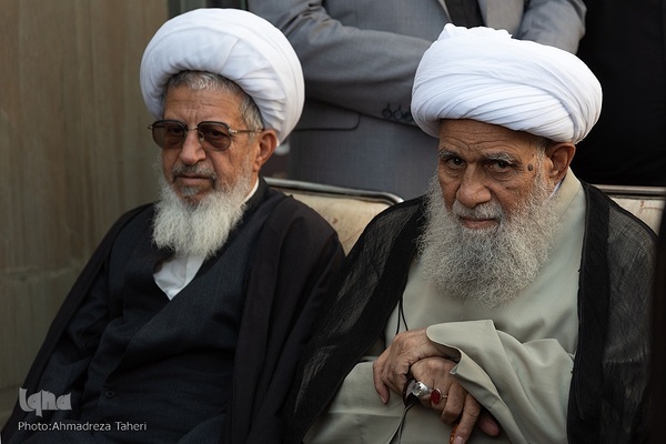 مجلس ترحیم مرحوم آیت الله ناصری در مسجد جامع اصفهان