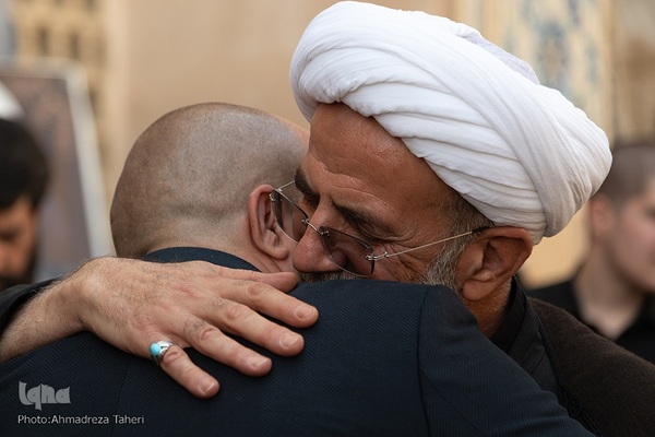 مجلس ترحیم مرحوم آیت الله ناصری در مسجد جامع اصفهان