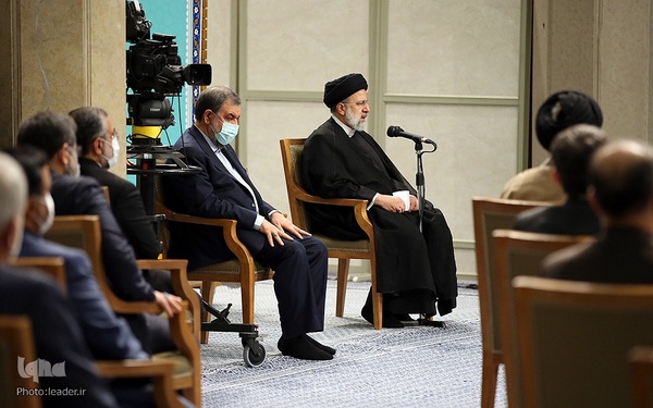 دیدار رئیس‌جمهور و اعضاء هیئت دولت