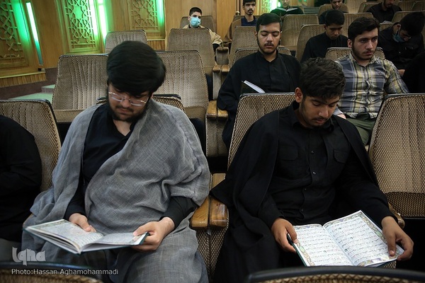 مراسم ترحیم آیت الله ناصری در آستان مقدس حضرت عبدالعظیم حسنی (ع)