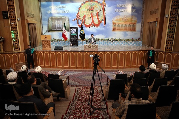 مراسم ترحیم آیت الله ناصری در آستان مقدس حضرت عبدالعظیم حسنی (ع)