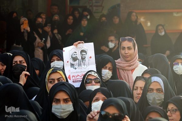تجمع مدافعان و حامیان حریم خانواده و حجاب در شیراز