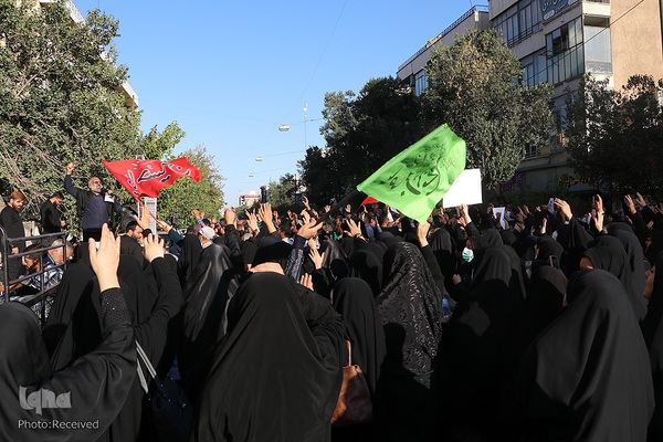 تجمع مدافعان و حامیان حریم خانواده و حجاب در شیراز