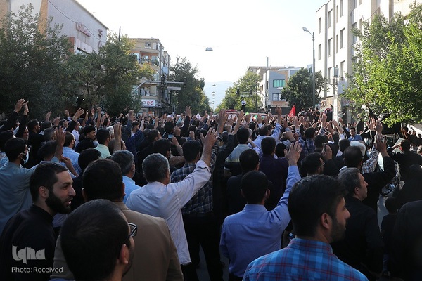 تجمع مدافعان و حامیان حریم خانواده و حجاب در شیراز