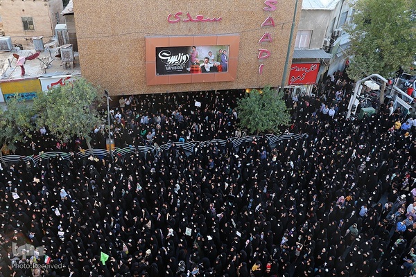 تجمع مدافعان و حامیان حریم خانواده و حجاب در شیراز