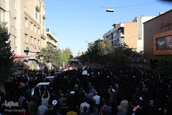 تجمع مدافعان و حامیان حریم خانواده و حجاب در شیراز