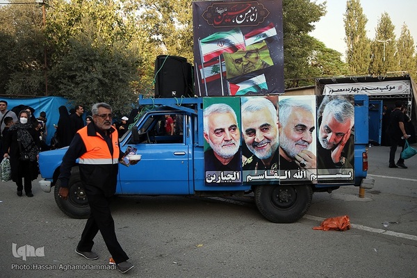 مراسم بدرقه خادمان و زائرین راهپیمایی اربعین حسینی (ع)