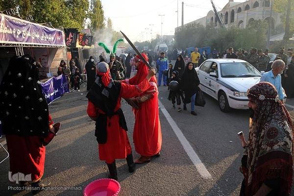 مراسم بدرقه خادمان و زائرین راهپیمایی اربعین حسینی (ع)