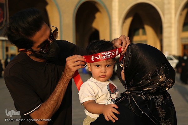 مراسم بدرقه خادمان و زائرین راهپیمایی اربعین حسینی (ع)