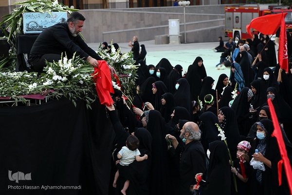 مراسم بدرقه خادمان و زائرین راهپیمایی اربعین حسینی (ع)