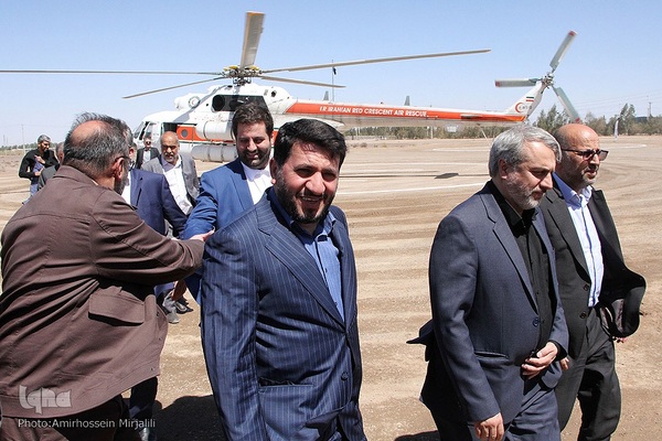 سفر فاطمی‌امین، وزیر صنعت معدن و تجارت به یزد