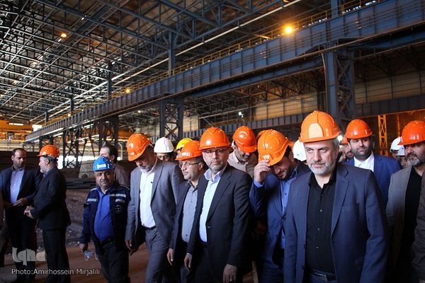 سفر فاطمی‌امین، وزیر صنعت معدن و تجارت به یزد