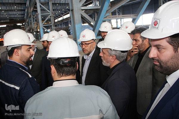 سفر فاطمی‌امین، وزیر صنعت معدن و تجارت به یزد