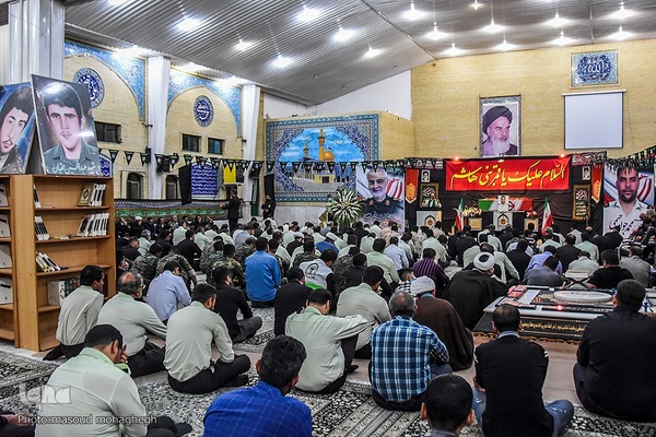 مراسم تشییع پیکر شهید محمدجواد رحیمی