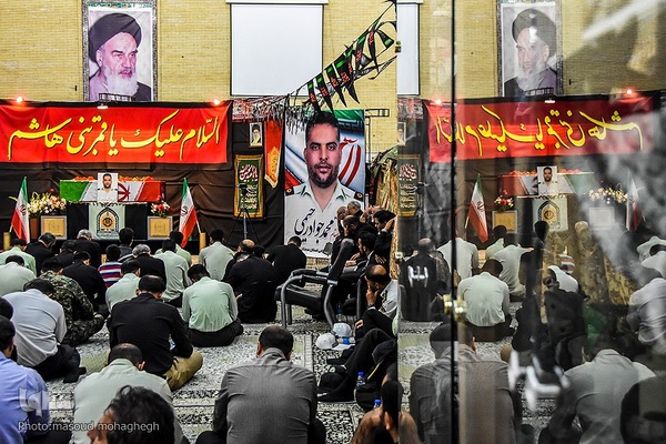 مراسم تشییع پیکر شهید محمدجواد رحیمی